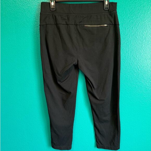 Athleta Modern Metro Capri Black Athletic Pants Women's Small - Picture 3 of 7